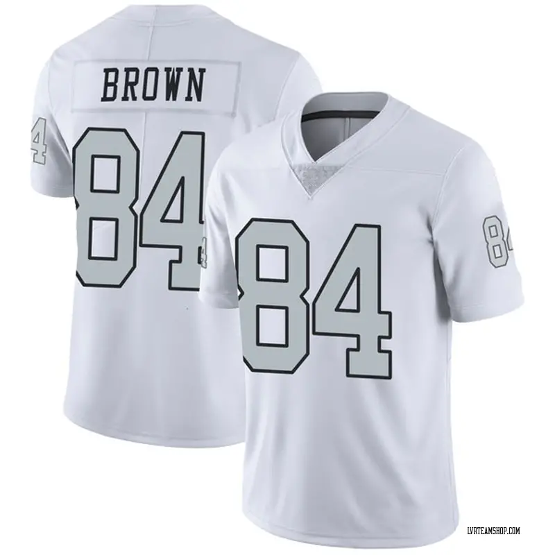 Men's Antonio Brown Las Vegas Raiders Color Rush Jersey - White Limited