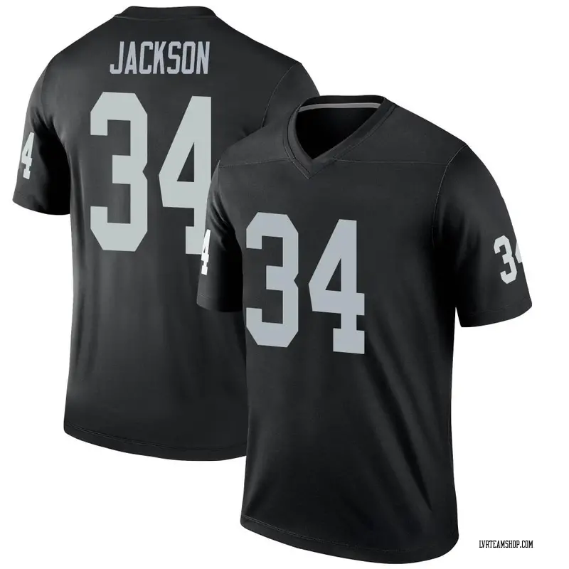 Men's Bo Jackson Las Vegas Raiders Jersey - Black Legend