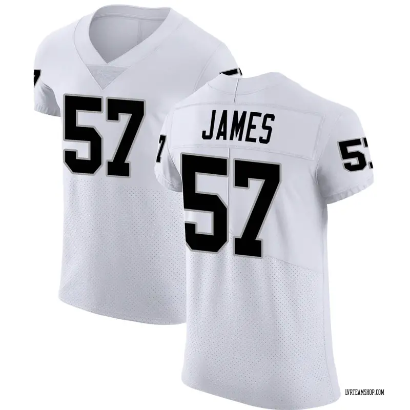 Men's Cory James Las Vegas Raiders Vapor Untouchable Jersey - White Elite