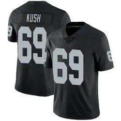 Men's Eric Kush Las Vegas Raiders 100th Vapor Jersey - Black Limited