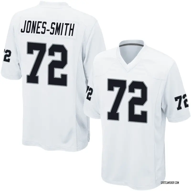 Men's Jaryd Jones-Smith Las Vegas Raiders Jersey - White Game