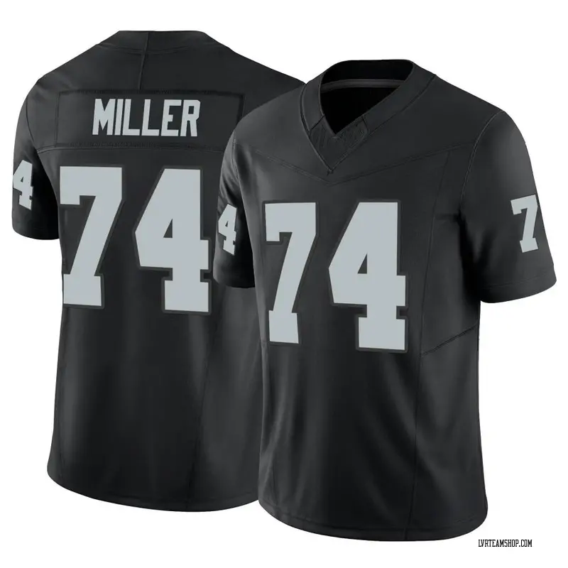 Nike Oakland Raiders #77 Kolton Miller White Men's Stitched NFL Vapor  Untouchable Limited Jersey