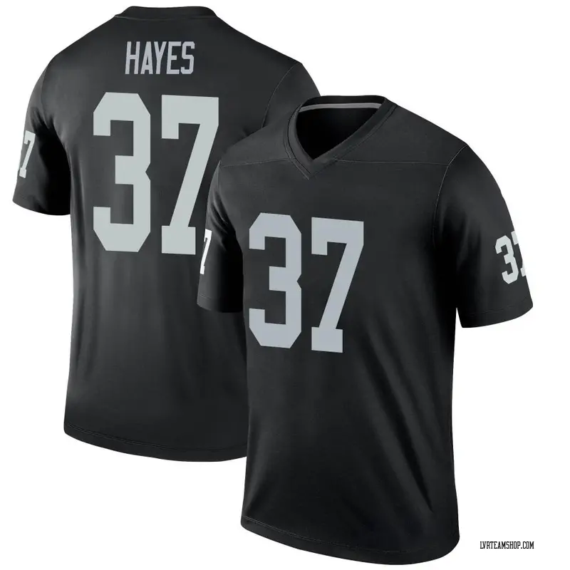 Men's Lester Hayes Las Vegas Raiders Jersey - Black Legend