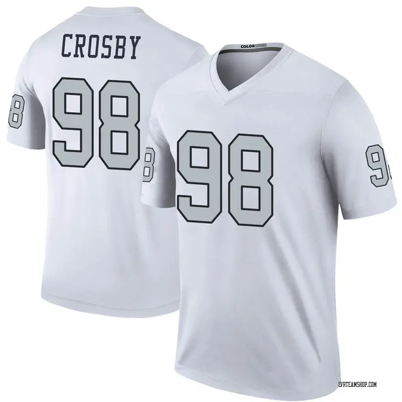 maxx crosby white jersey