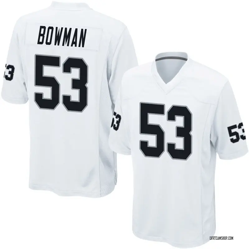 Men's NaVorro Bowman Las Vegas Raiders Jersey - White Game