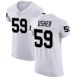 Men's Nick Usher Las Vegas Raiders Vapor Untouchable Jersey - White Elite