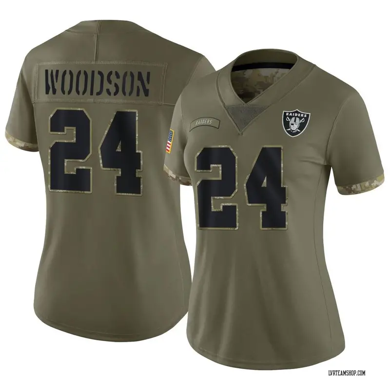 Charles Woodson Las Vegas Raiders Men's Legend White Color Rush T-Shirt