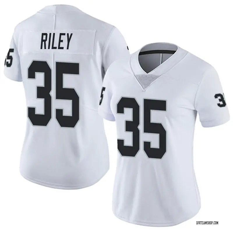 Women's Curtis Riley Las Vegas Raiders Vapor Untouchable Jersey - White ...