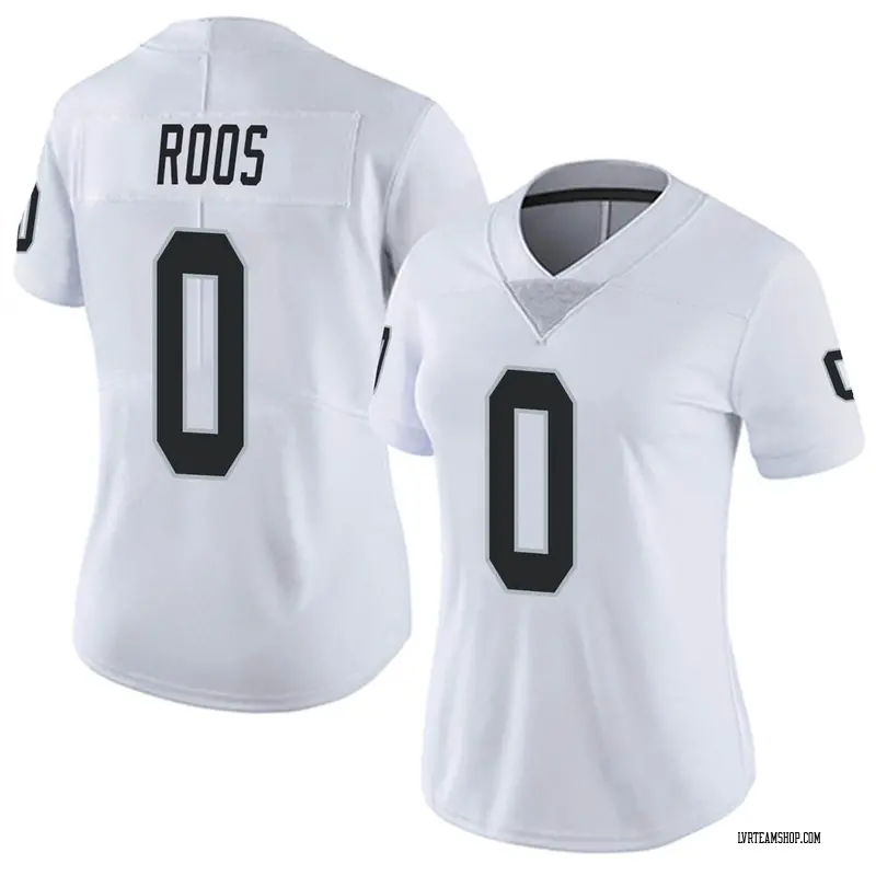 Women's Jordan Roos Las Vegas Raiders Vapor Untouchable Jersey - White ...