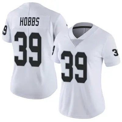 Nate Hobbs Las Vegas Raiders Womens Game Jersey - Black Nfl - Dingeas