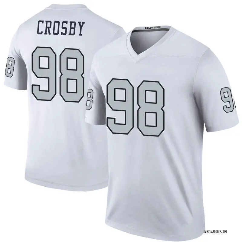 Nike Women's Maxx Crosby Black Las Vegas Raiders Game Jersey - Black